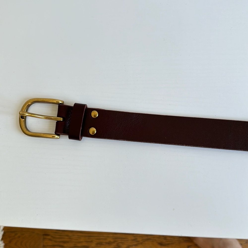 Men’s J Crew Leather Belt